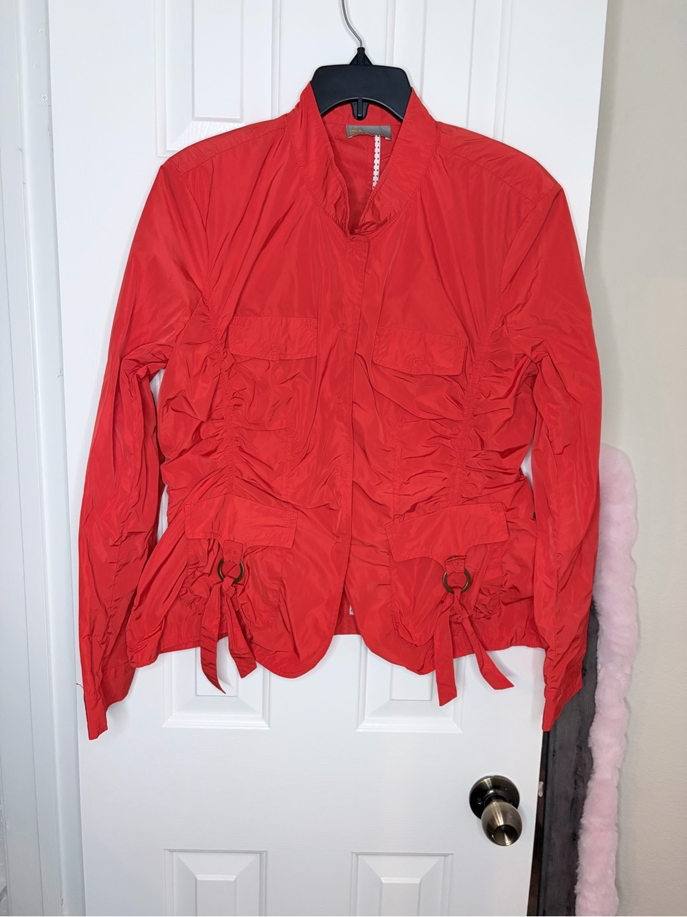 Linea Domani Ruched Safari/Utility Jacket